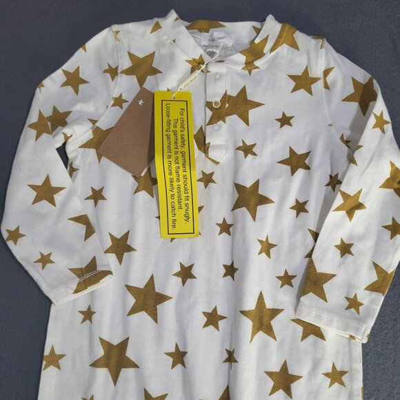 Angel Dear Baby Star Print Cotton Footless Romper Sleeper One Piece 18-24M - Picture 4 of 7